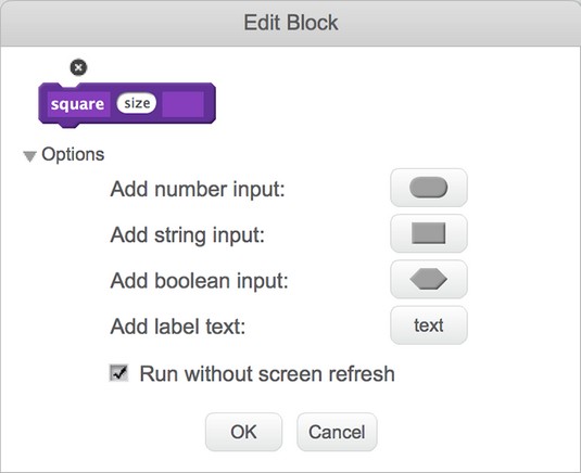 scratch parameters