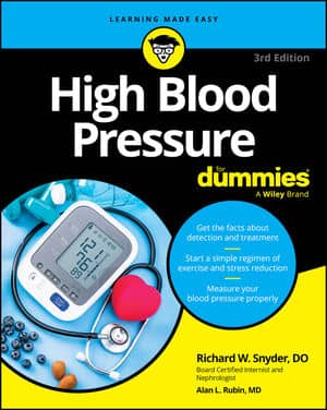 High Blood Pressure For Dummies book cover