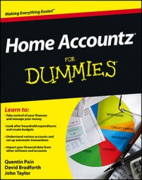 Home Accountz For Dummies book cover