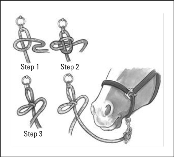 tie a safety knot