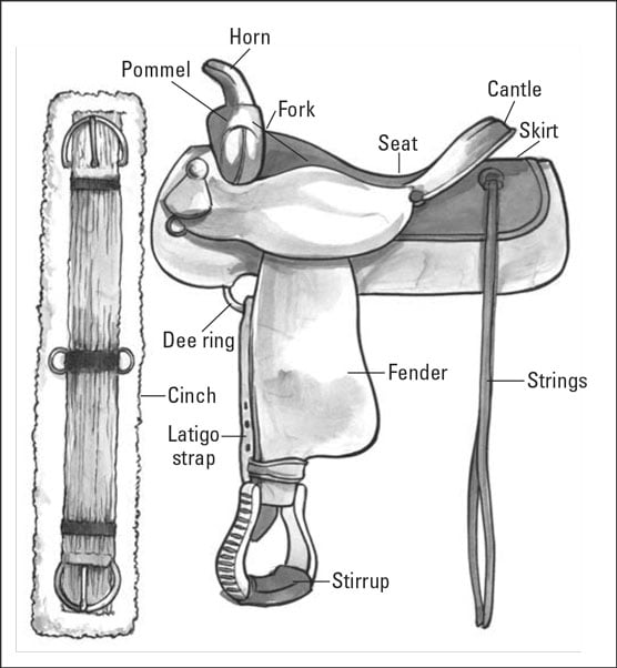 Western saddle