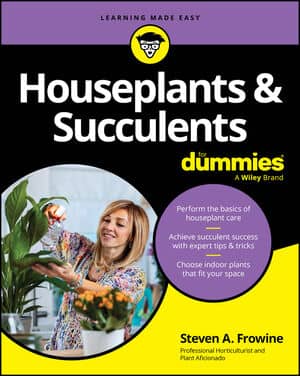 Houseplants & Succulents For Dummies book cover