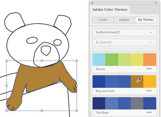 Illustrator CC Color Guides and Color Themes - dummies