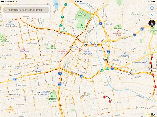 How To Get Traffic Info In Real Time On Your Ipad Dummies