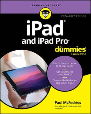 iPad & iPad Pro For Dummies book cover