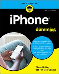 iPhone For Dummies, 13th Edition book cover