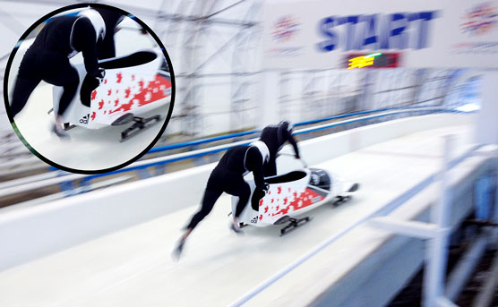 panning in sports photos