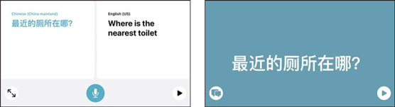 iPhone Translate app