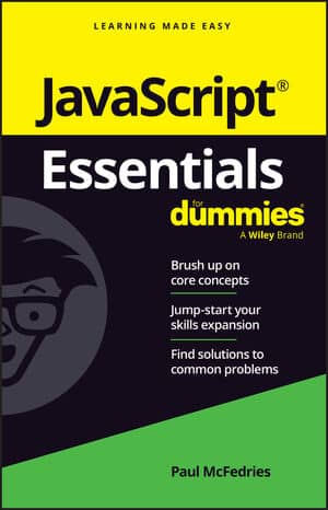 JavaScript Essentials For Dummies book cover