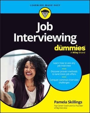 Job Interviewing For Dummies book cover