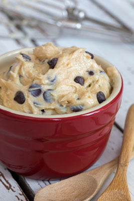 cookie dough mousse