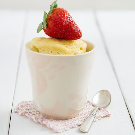 Keto Vanilla Mug Cake