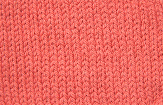 knit side of stockinette