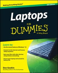 Laptops For Dummies, 6th Edition book cover