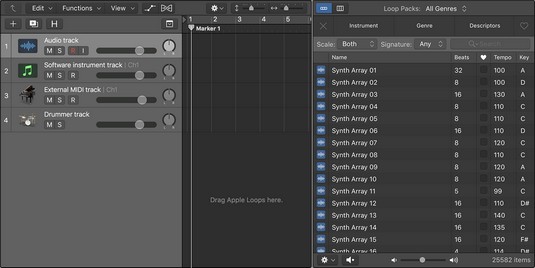 logic instrument packs