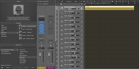 Drum Machine Designer Logic Pro X