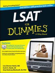 LSAT For Dummies (with Free Online Practice Tests), 2nd Edition book cover