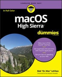 macOS High Sierra For Dummies book cover