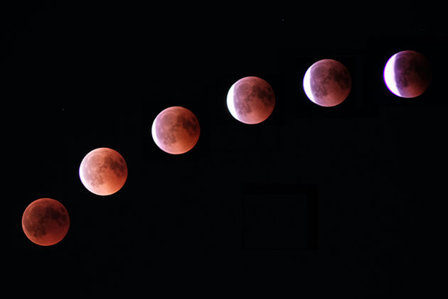 phases of a lunar eclipse