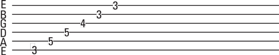 G barre chord in arpeggio