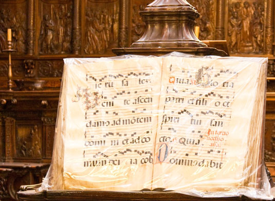 Gregorian chant music