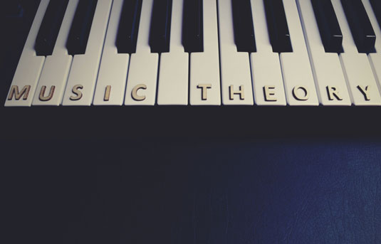 music theory on keyboard