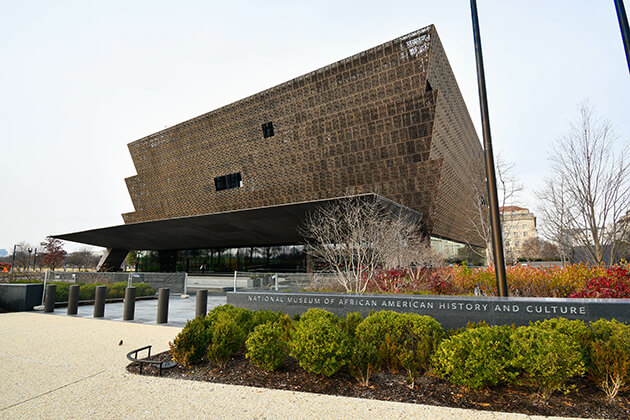 Photo of the National Museum of African American History and Culture building