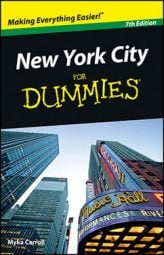 New York City For Dummies book cover