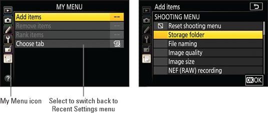 nikon-my-menu