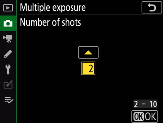 number of exposures