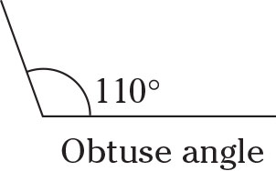 obtuse angle