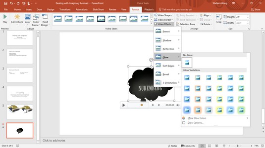 Video Effects PowerPoint 2019
