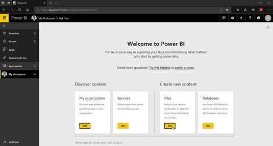 local data Power BI Office 365