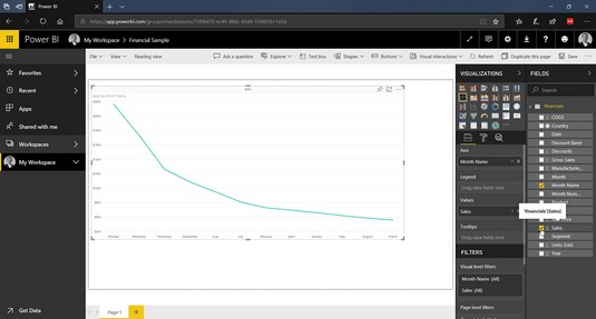 Power BI report Office 365