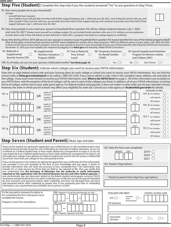 fafsa-forms-printable