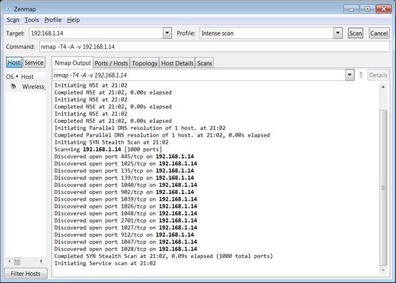 Creating a network map with Nmap