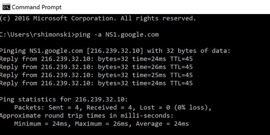 penetration testing pinging