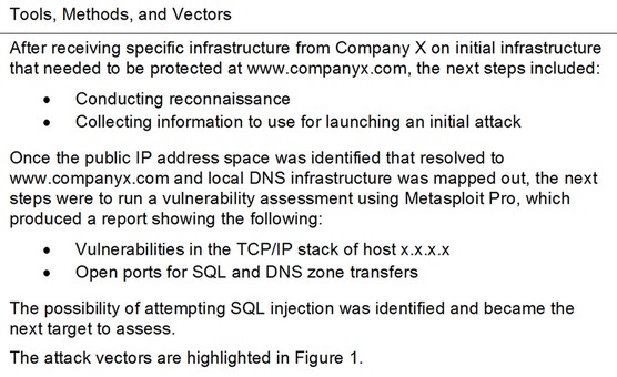 penetration testing report