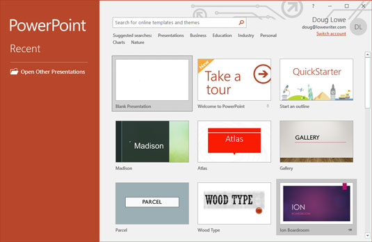 How to Navigate the PowerPoint 2019 Interface - dummies