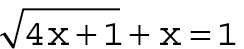 pre-calculus equation