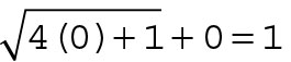 pre-calculus equation