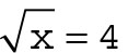 pre-calculus equation