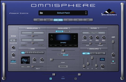 computer-based DAW and synthesizer