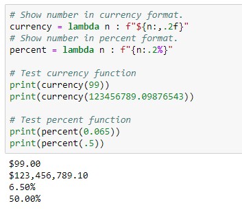 Python formatting numbers