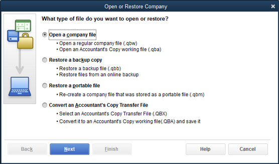 How to Restore a QuickBooks Data File - dummies