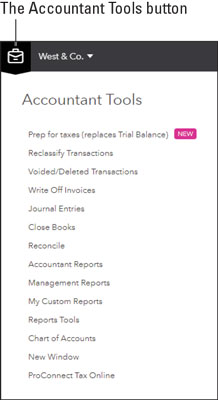 QBOA accountant tools