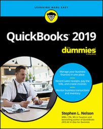 QuickBooks 2019 For Dummies book cover