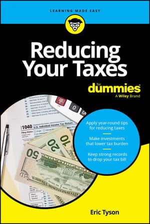 Reducing Your Taxes For Dummies book cover