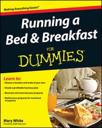 Running a Bed and Breakfast For Dummies book cover