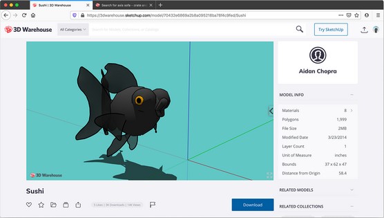 SketchUp 3D Warehouse model